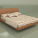 3d модель Ліжко двоспальне Mn 2016 (Горіх) – превью