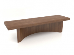 Bench BK (1400x400x350, wood brown light)