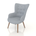 3 डी मॉडल कुर्सी Hygge (नीला) - पूर्वावलोकन