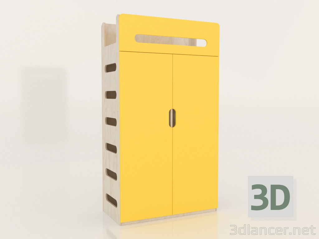 3D Modell Kleiderschrank geschlossen MOVE WC (WYMWC1) - Vorschau