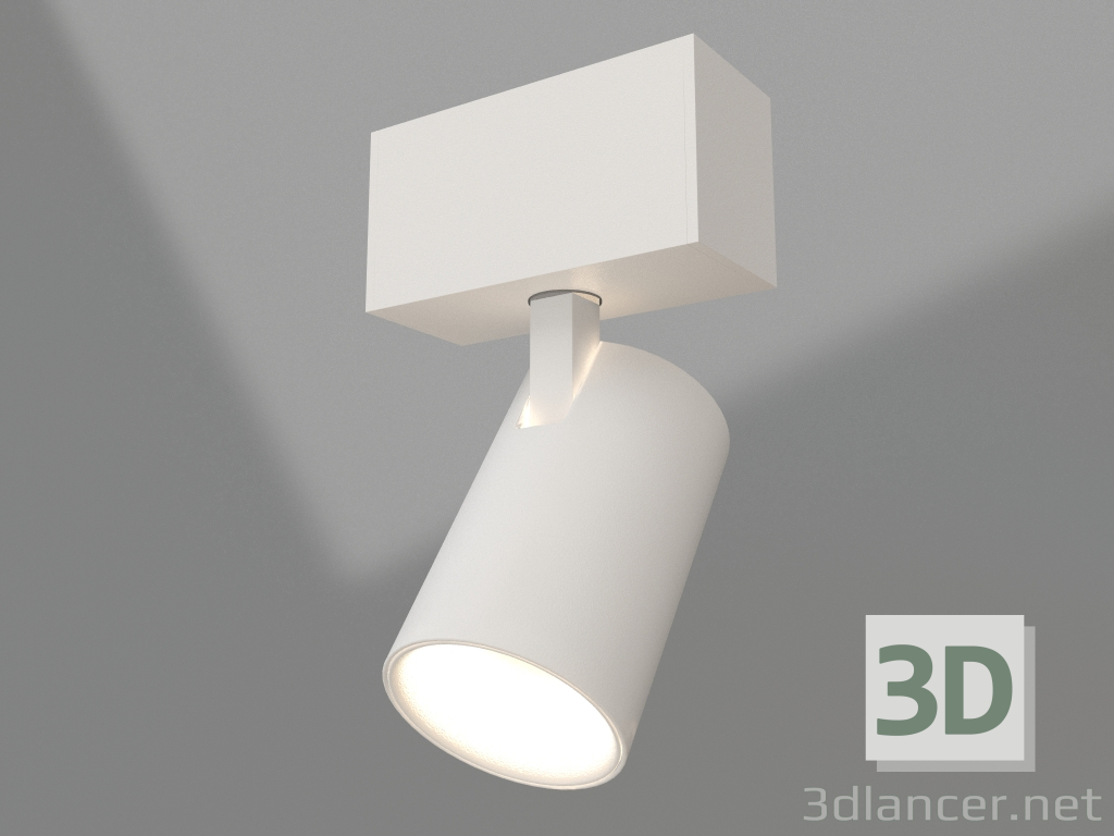modèle 3D Lampe MAG-SPOT-45-R85-3W Warm3000 (WH, 20 degrés, 24V) - preview