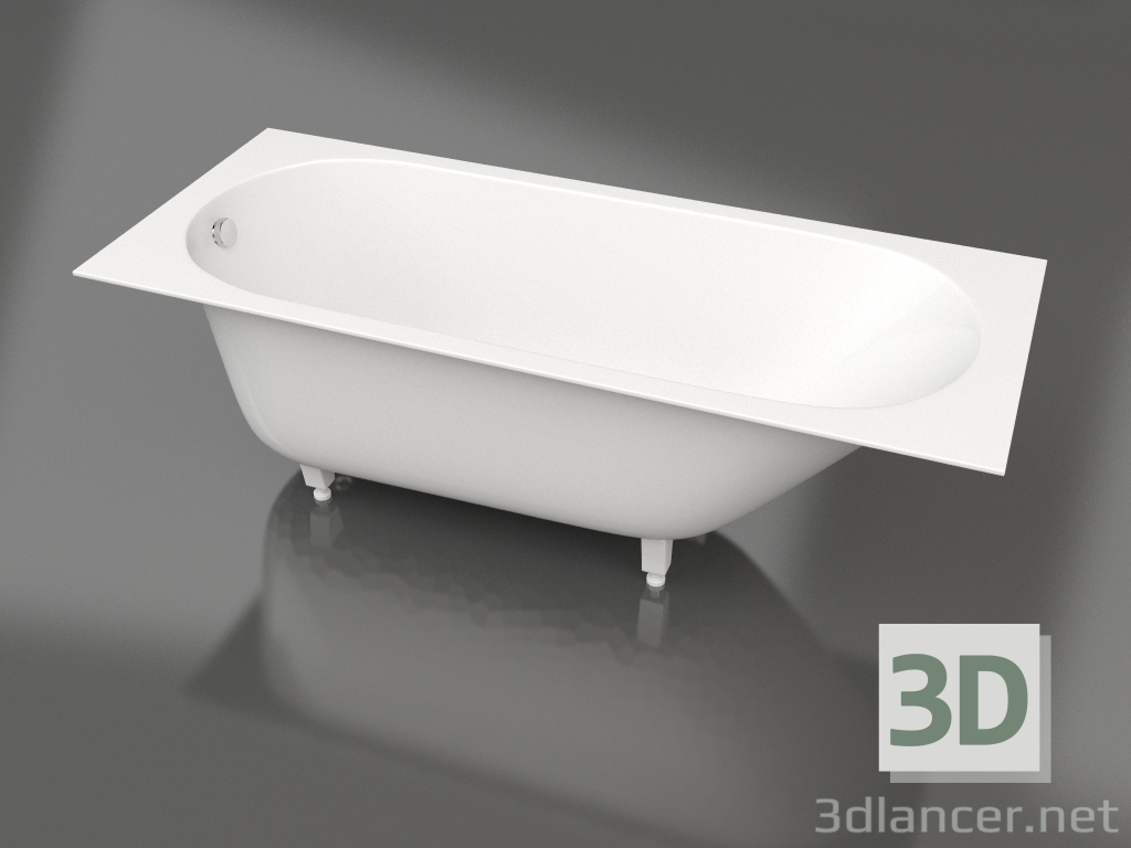 3 डी मॉडल ओरनेला बाथटब 170x70 - पूर्वावलोकन