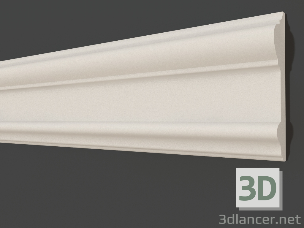 Modelo 3d Moldagem de gesso LG 063 2 (95x21) - preview