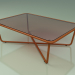 modèle 3D Table basse 002 (Verre Bronzé, Métal Rouille) - preview