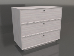 Chest of drawers TM 15 (1001х505х834, wood pale)