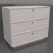 3d model Chest of drawers TM 15 (1001х505х834, wood pale) - preview