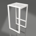 3d model High stool (White) - preview