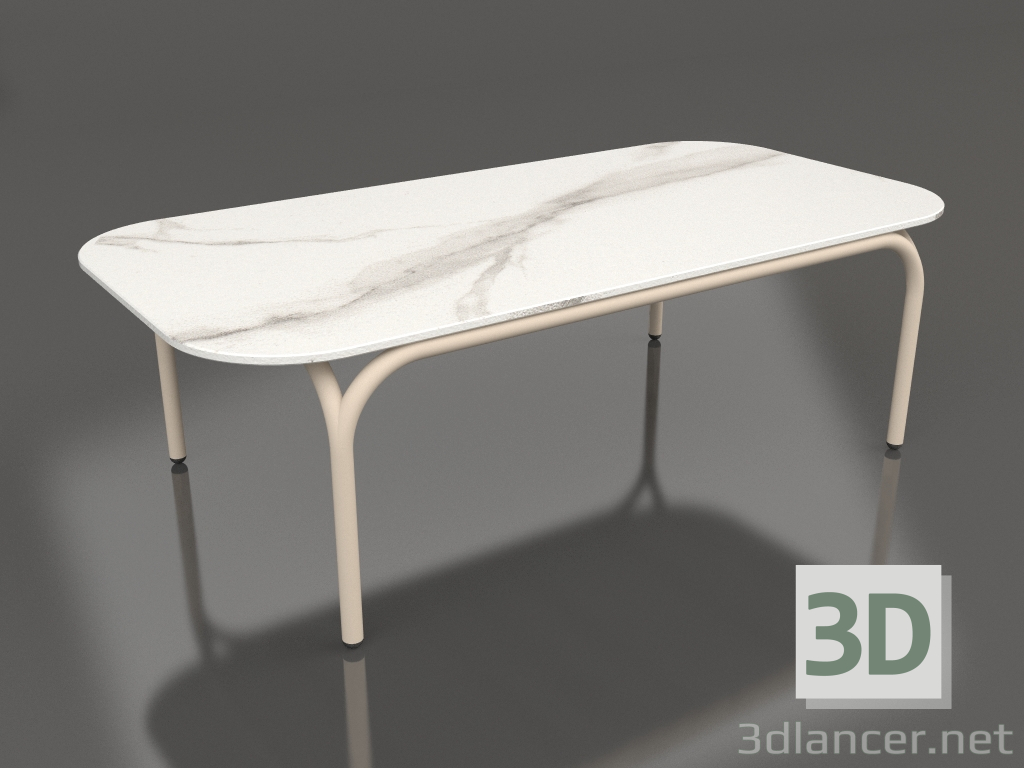 3d model Coffee table (Sand, DEKTON Aura) - preview