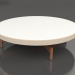 modèle 3D Table basse ronde Ø90x22 (Sable, DEKTON Zenith) - preview