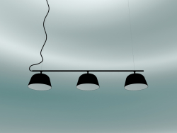 Lampe sur rail Ambit (Noir)