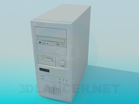 modelo 3D Unidad de sistema - escuchar modelo 3D Unidad de sistema - escuchar