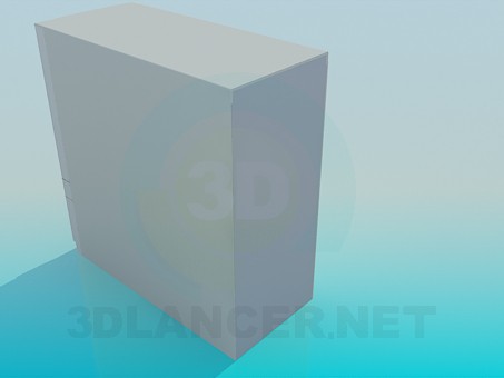 modelo 3D Unidad de sistema - escuchar modelo 3D Unidad de sistema - escuchar