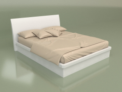 Double bed Mn 2016-1 (White)