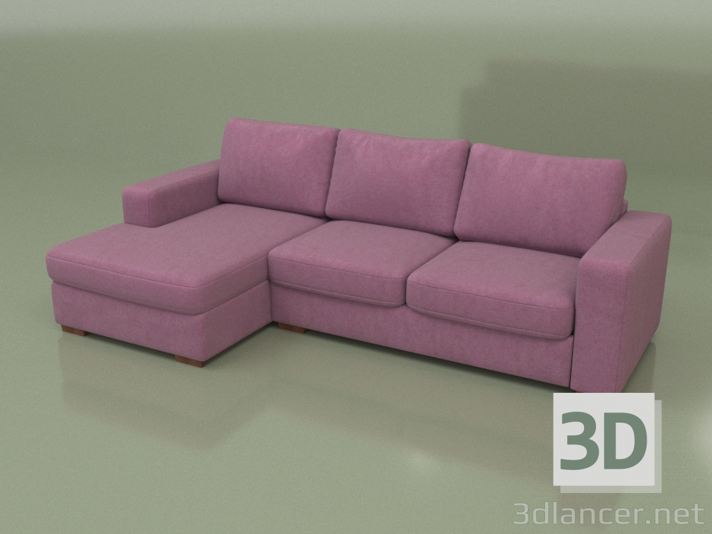 modèle 3D Canapé d'angle Morti (Salon 15) - preview