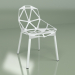 3D Modell Stuhl eins (weiß) - Vorschau