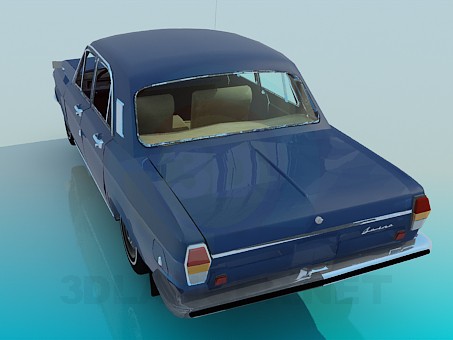modelo 3D Volga GAZ-24 - escuchar modelo 3D Volga GAZ-24 - escuchar