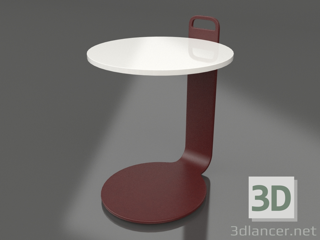 3 डी मॉडल कॉफ़ी टेबल Ø36 (वाइन रेड, डेकटन जेनिथ) - पूर्वावलोकन