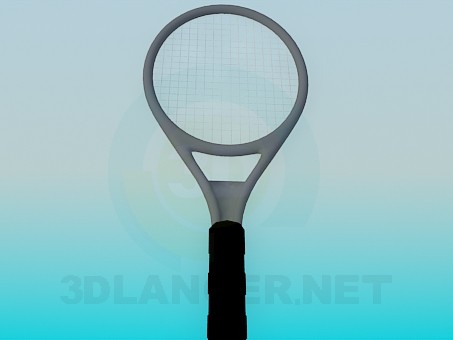 modelo 3D Raqueta de badminton - escuchar modelo 3D Raqueta de badminton - escuchar