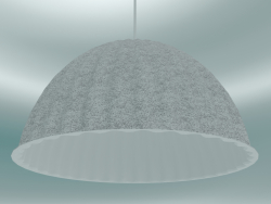 Lampada a sospensione Under The Bell (Ø82 cm, Melange bianco)