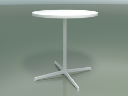 Table ronde 5513, 5533 (H 74 - Ø 69 cm, Blanc, V12)