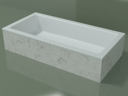 Vasque à poser (01R141101, Carrara M01, L 72, P 36, H 16 cm)