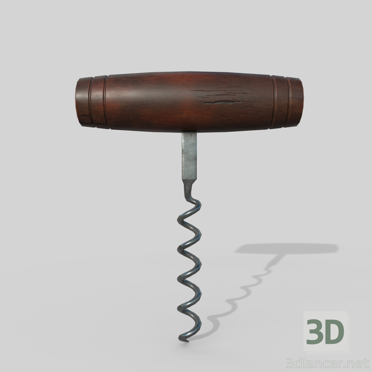 modello 3D di CAVATAPPI PER VINO comprare - rendering