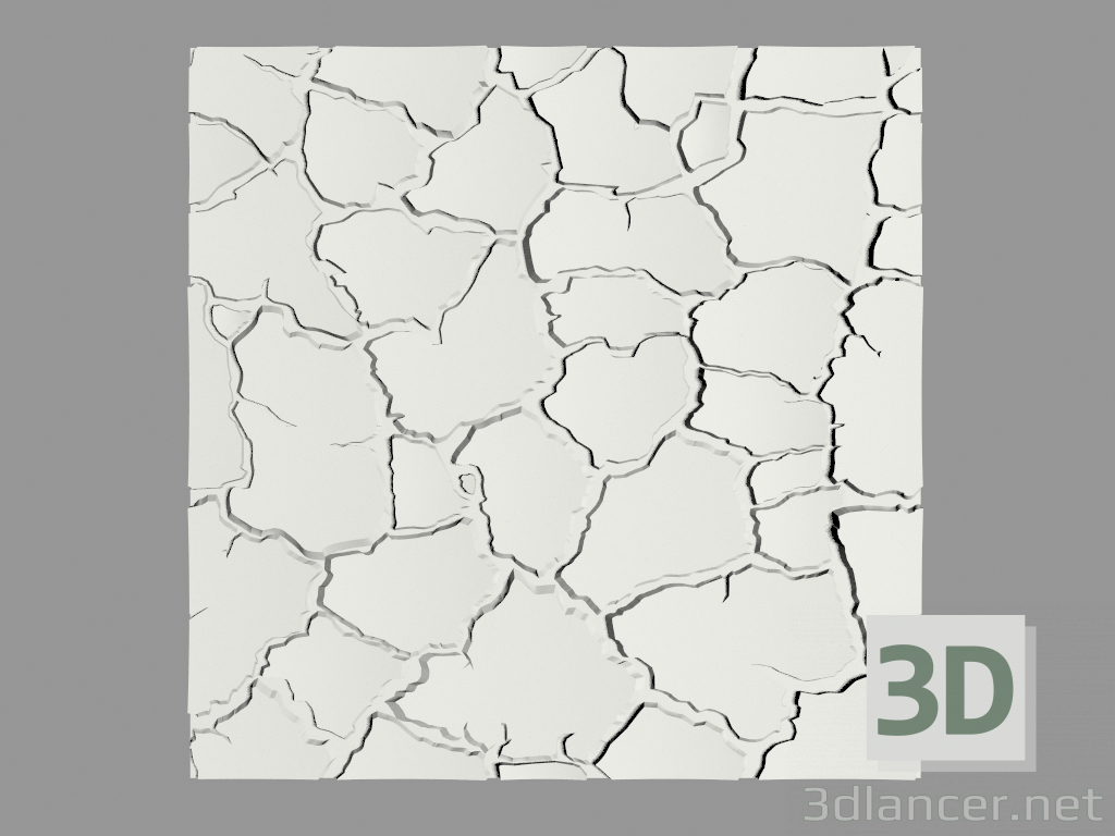 modèle 3D Panneau 3D (№11) - preview