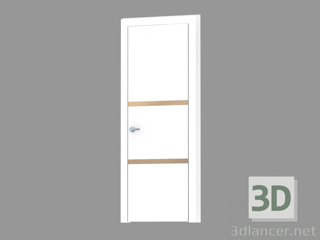3d model Puerta de interroom (78st.30 bronza) - vista previa