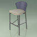3d model Bar stool 050 (Blue, Metal Smoke, Polyurethane Resin Mole) - preview