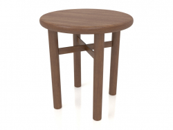 Stool (rounded end) JT 032 (D=400x430, wood brown light)