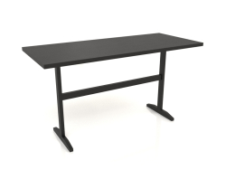 Work table RT 12 (1400x600x750, wood black)