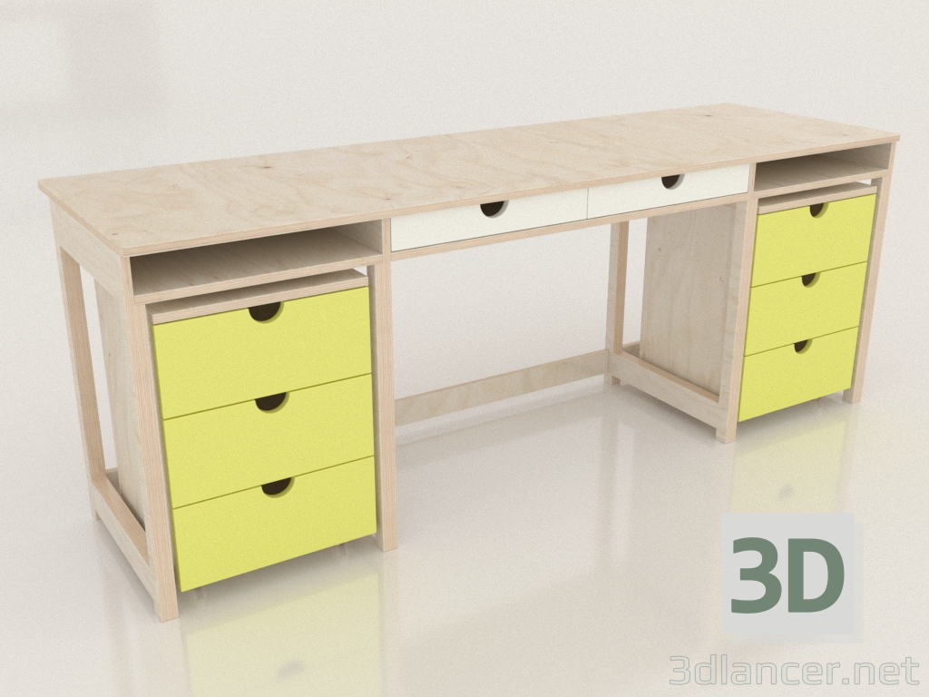 3d model MODE T1 desk (TJDTA1) - preview