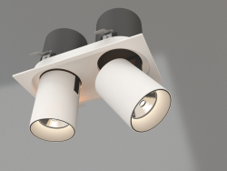 Lampe LTD-PULL-S110x210-2x10W Warm3000 (WH, 24 degrés, 230V)