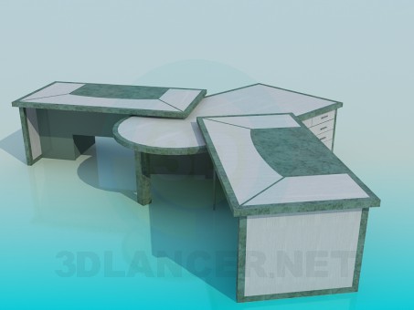 3d model Mesa - vista previa