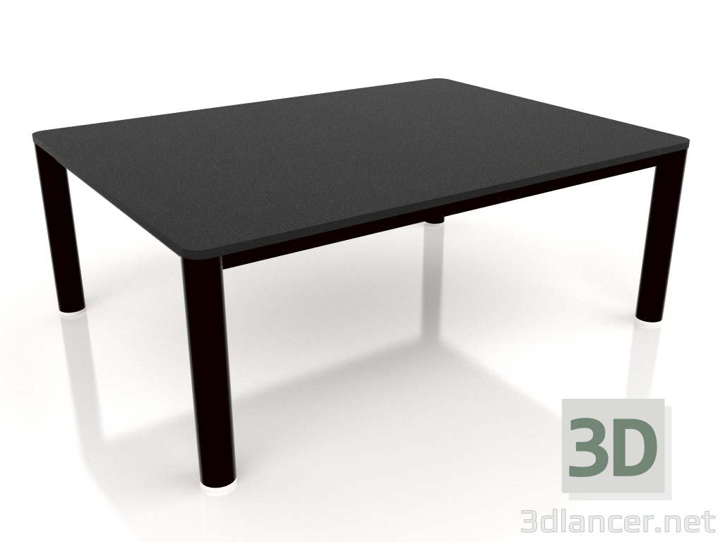 3d model Coffee table 70×94 (Black, DEKTON Domoos) - preview