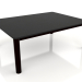 3d model Coffee table 70×94 (Black, DEKTON Domoos) - preview