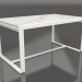 Modelo 3d Mesa de jantar 150 (DEKTON Aura, cinza ágata) - preview