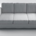 3D Modell Sofa - Vorschau