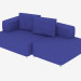 3d model Double-modular sofa (variant 2) - preview