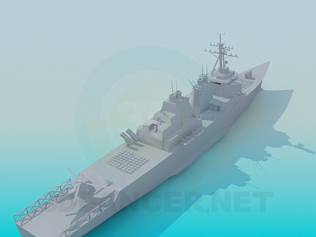 modelo 3D Nave - escuchar modelo 3D Nave - escuchar