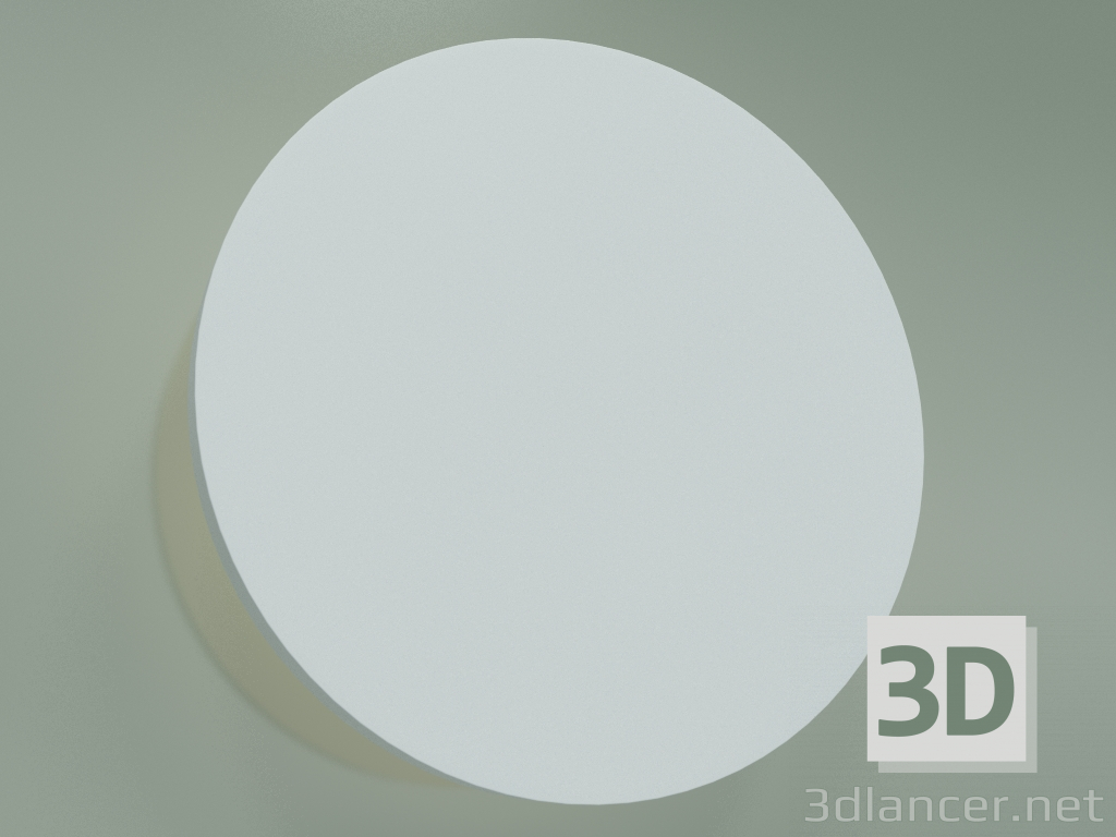 3d model Aplique LED exterior 1661 Techno LED Concept S (blanco) - vista previa