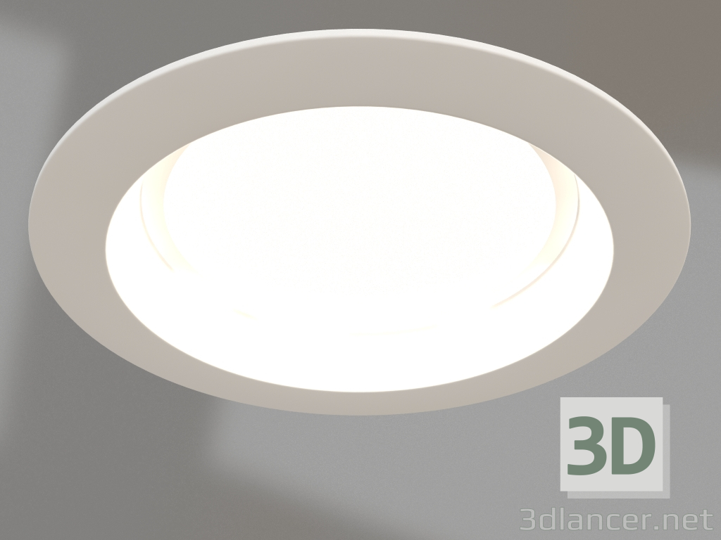 3d model Lámpara IM-CYCLONE-R145-14W Warm3000 (WH, 90°) - vista previa