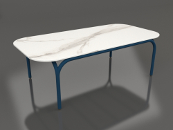 Кофейный стол (Grey blue, DEKTON Aura)