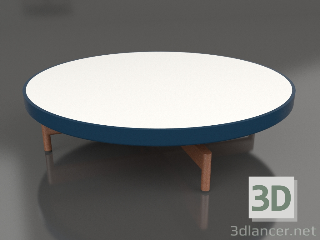modèle 3D Table basse ronde Ø90x22 (Gris bleu, DEKTON Zenith) - preview