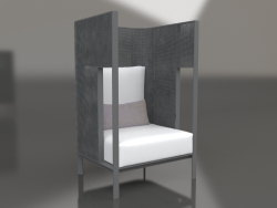 Chaise lounge cocoon (Antracite)