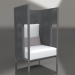Modelo 3d Chaise lounge casulo (Antracite) - preview