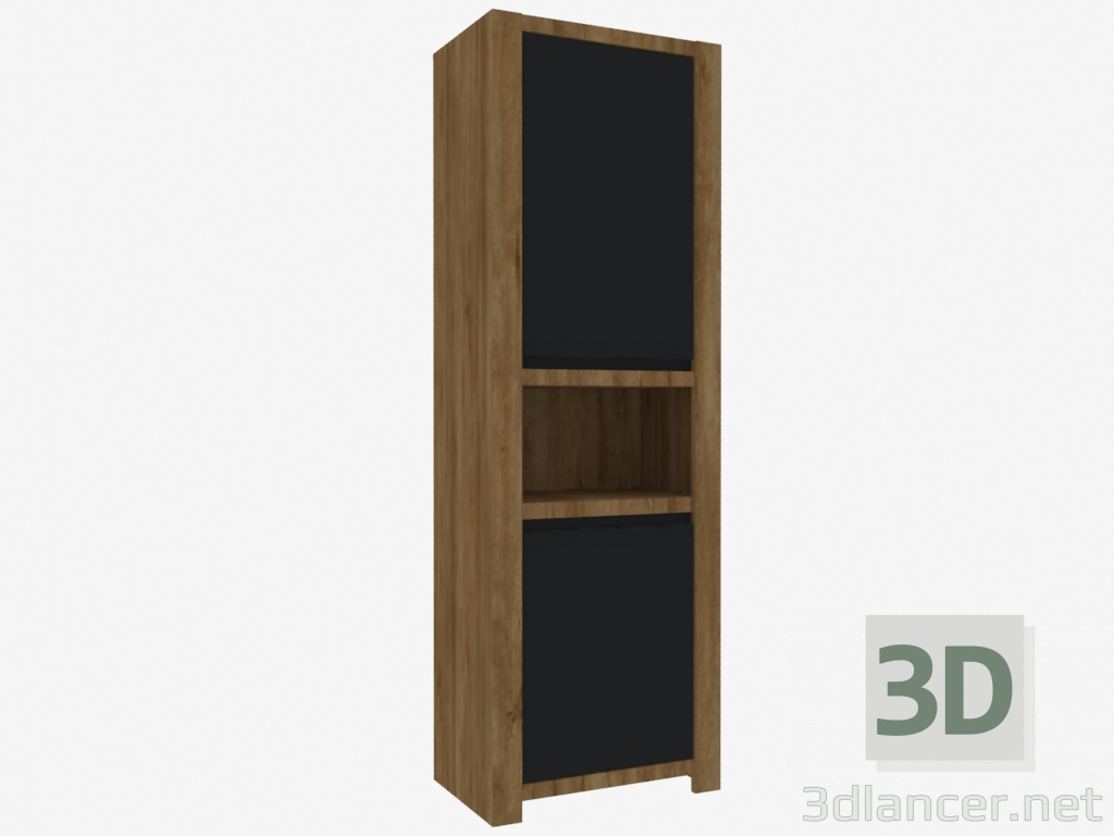 3d model Gabinete 2D (TIPO HAVS01) - vista previa
