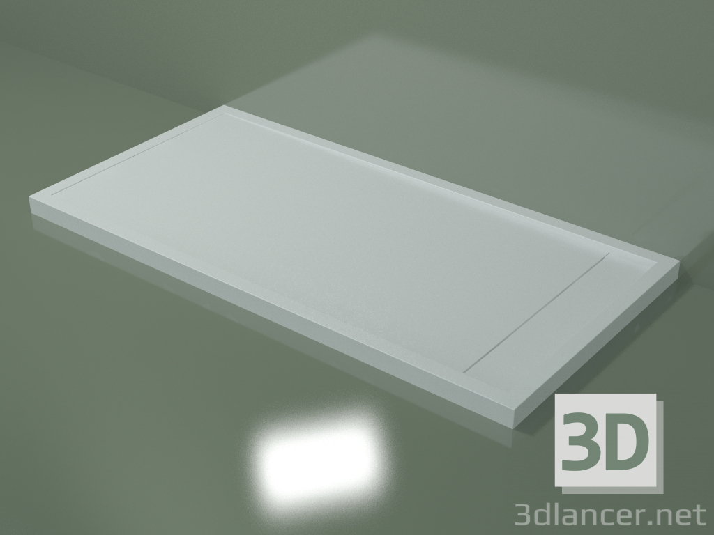 3D modeli Duş teknesi (30R15234, sx, L 180, P 90, H 6 cm) - önizleme