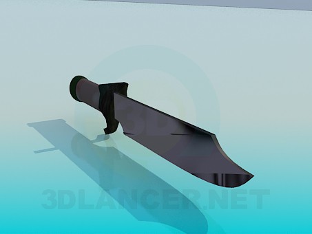 modelo 3D Cuchillo bayoneta - escuchar modelo 3D Cuchillo bayoneta - escuchar