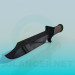 3D modeli Süngü-bıçak - önizleme